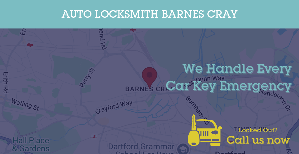 Auto Locksmith Services in Barnes Cray - DA postcode
